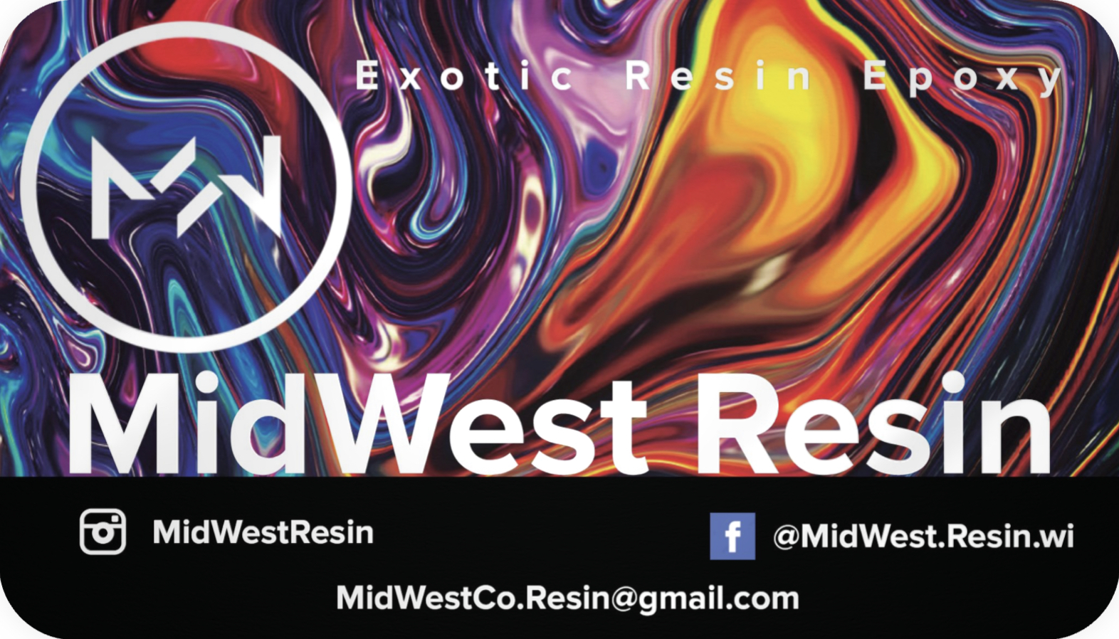 Logo for Mid West Resin