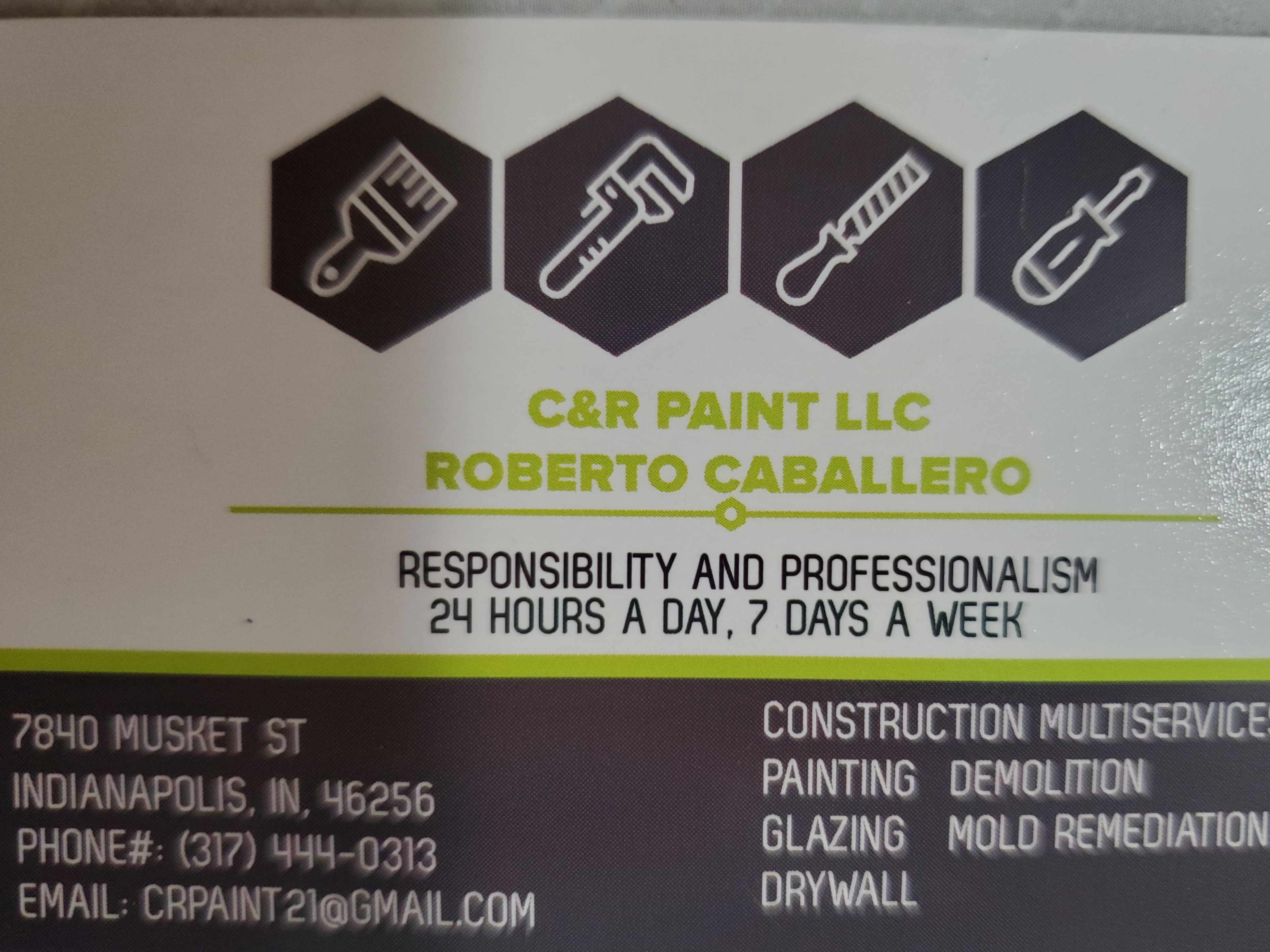 Logo for C&R Paint LLC