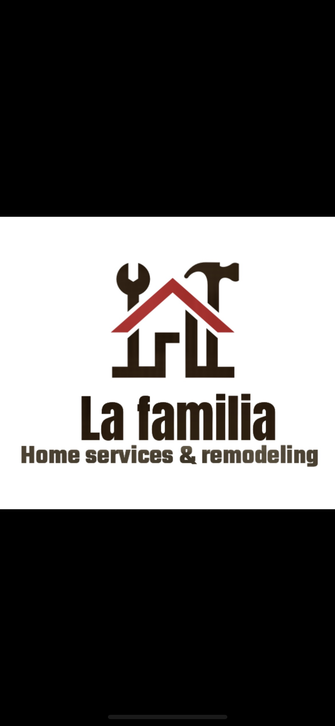 Logo for La Fam heating & cooling