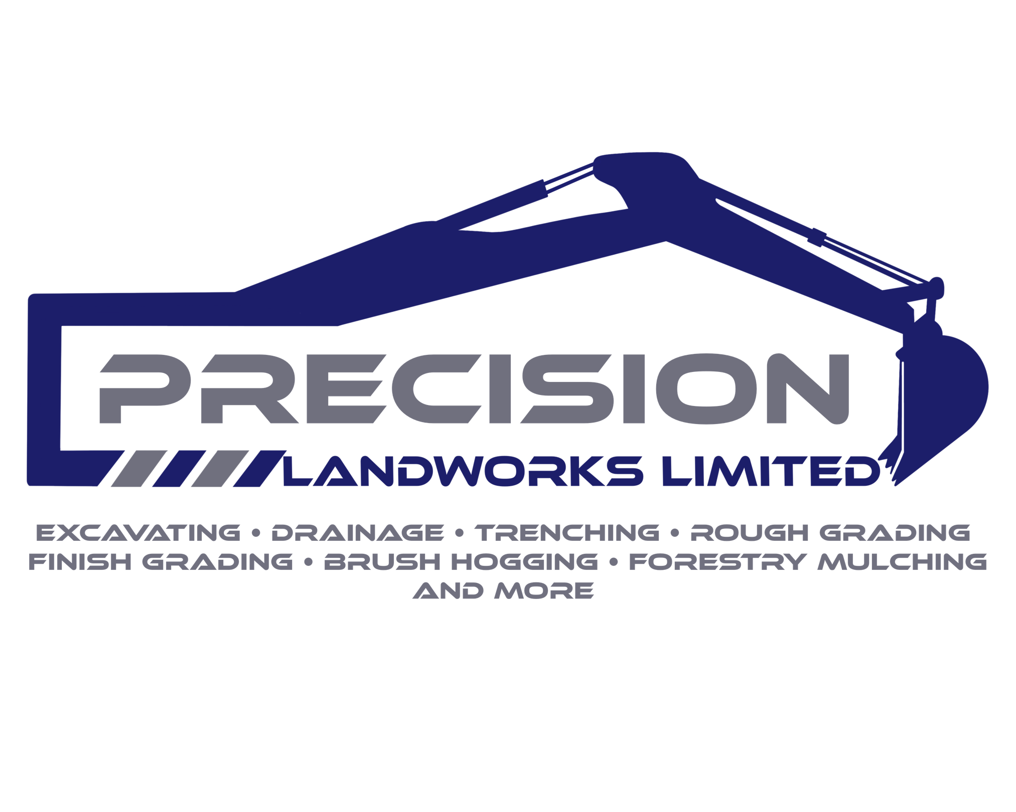 Logo for Precision Land Works