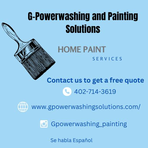 Logo for Gpowerwashing & Painting Solution LLC