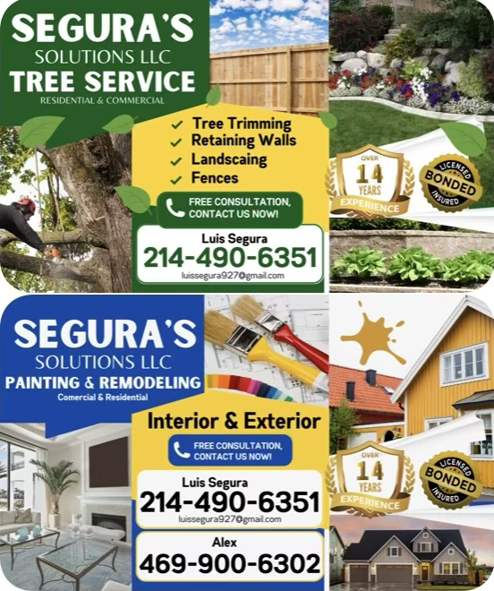 Logo for Segura’s Solutions LLC