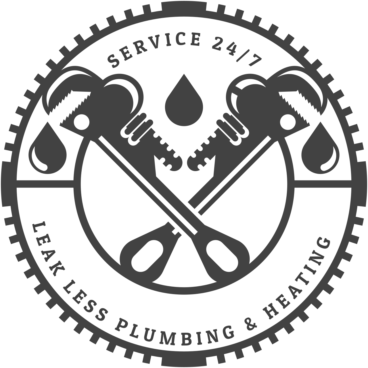 Leakless Plumbing & Heating logo
