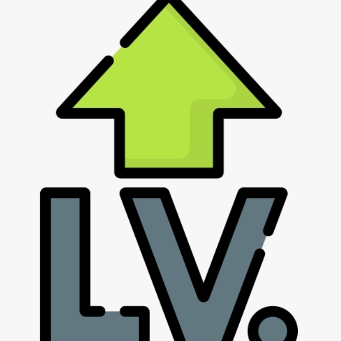 Logo for Level Up general contracting