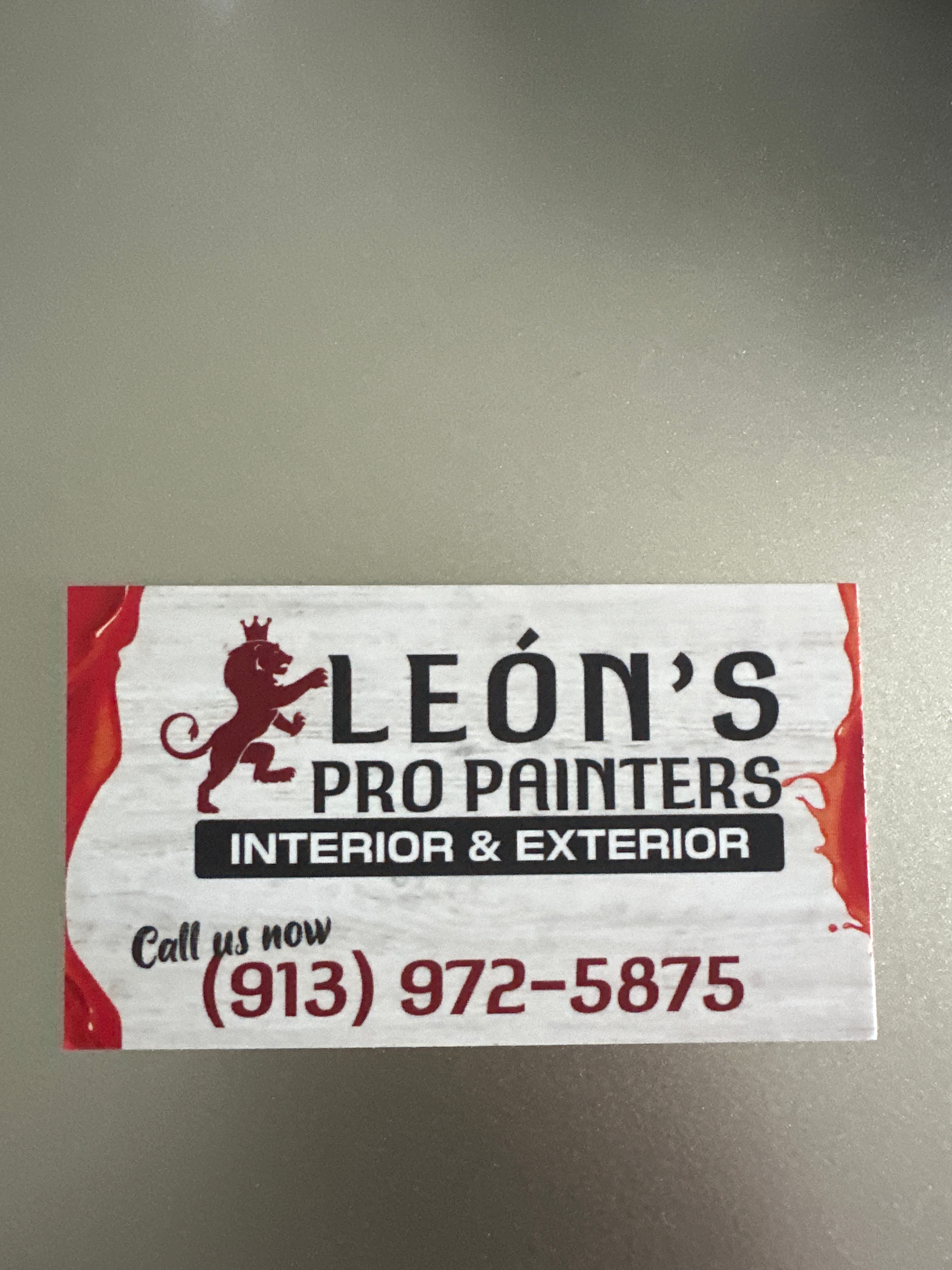Logo for Leon's Pro Painting