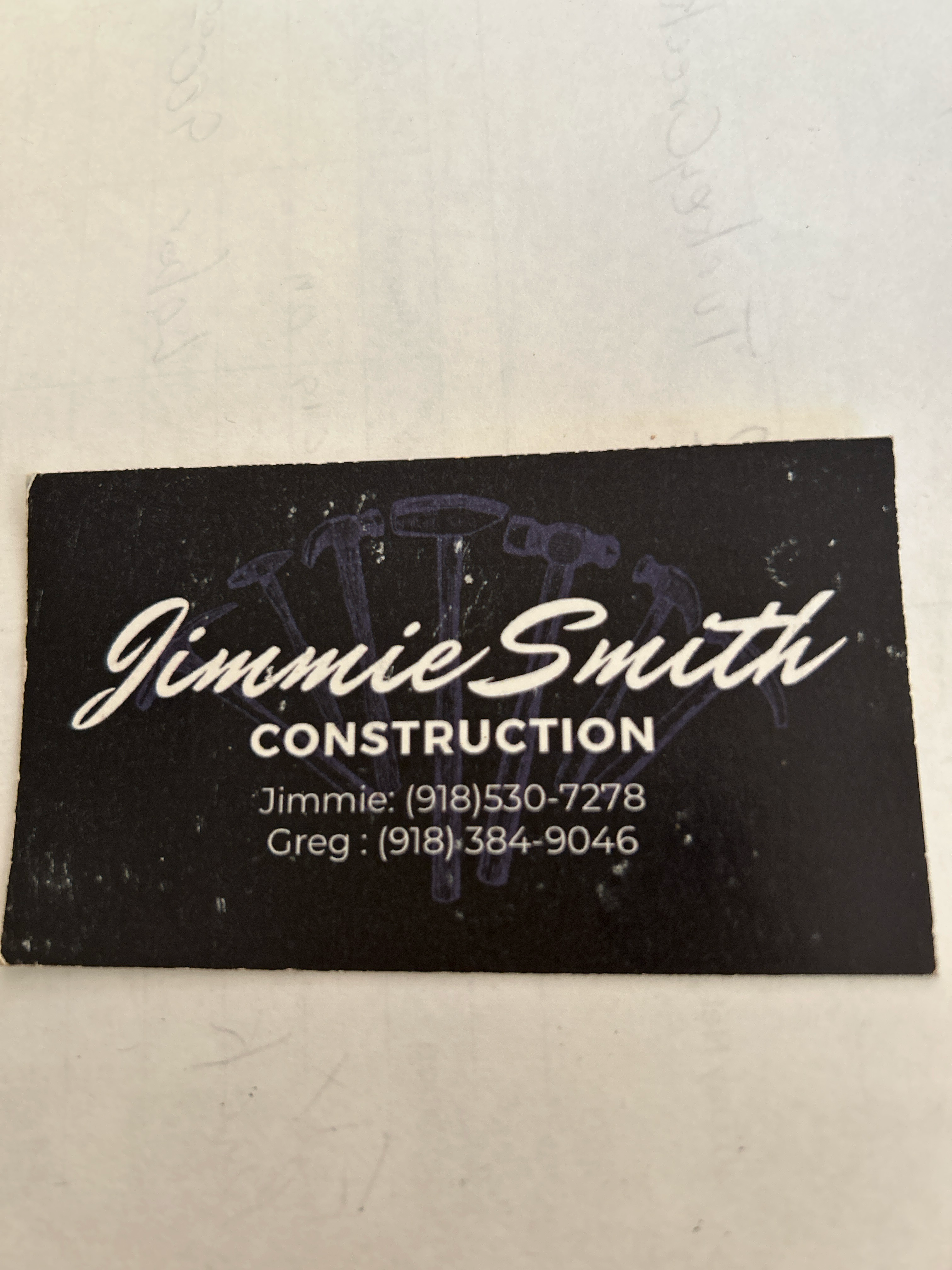 Jimmie Smith Construction logo
