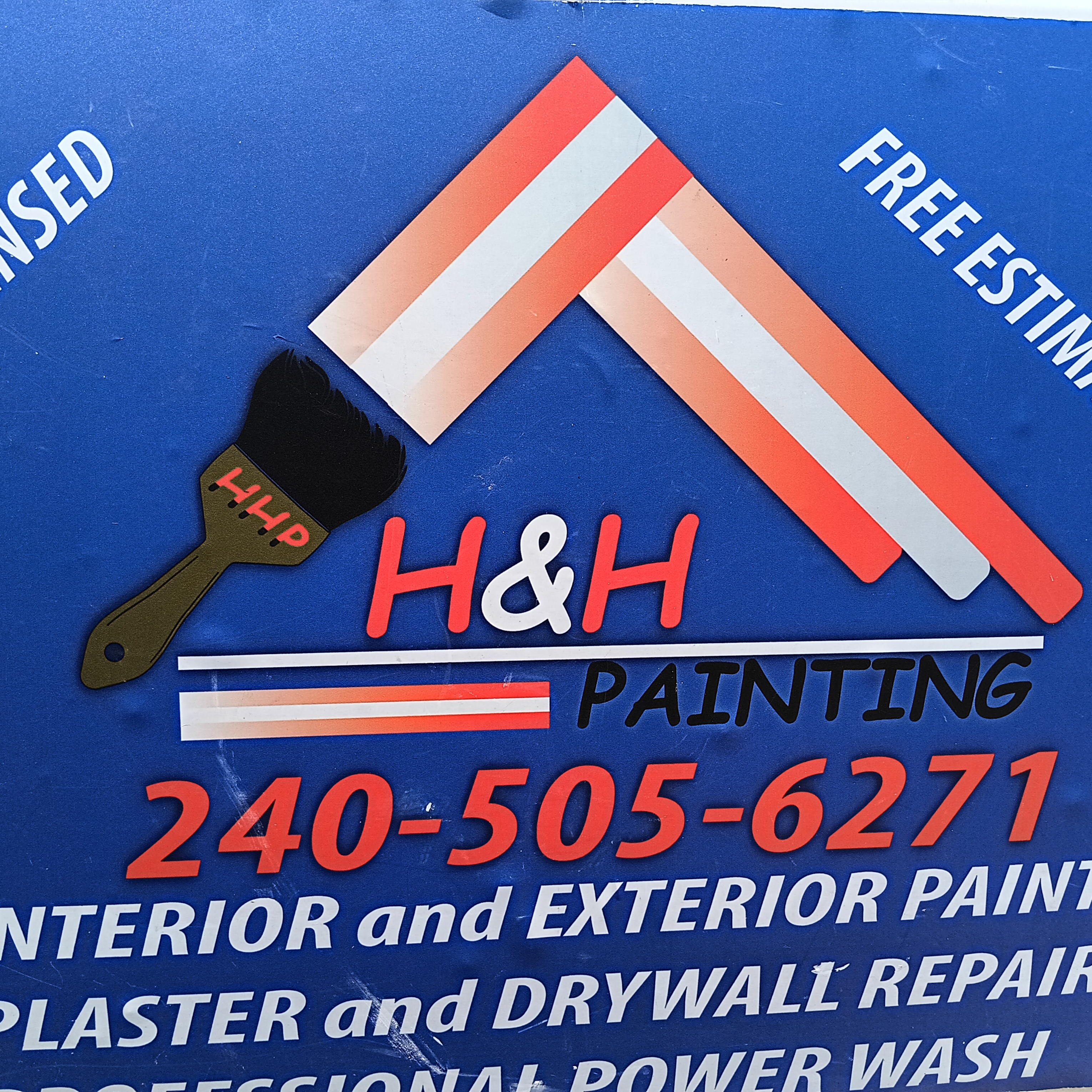 Logo for HH Painting LLC