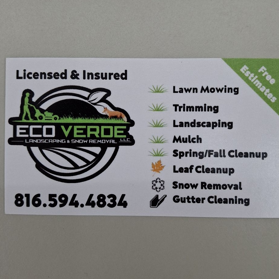 Logo for Eco Verde Landscaping
