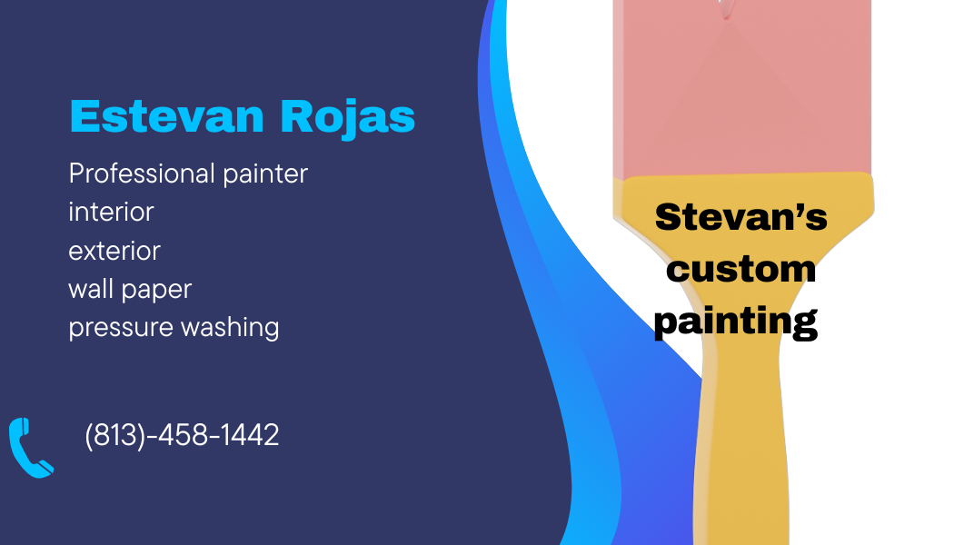 Stevan's Custom Painting logo