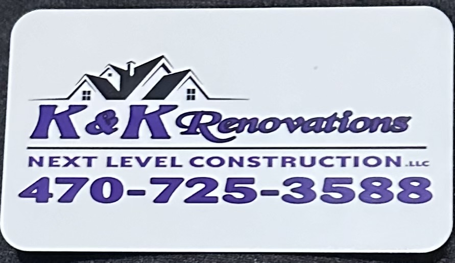 Logo for K&K Renovations Next Level Construction LLC