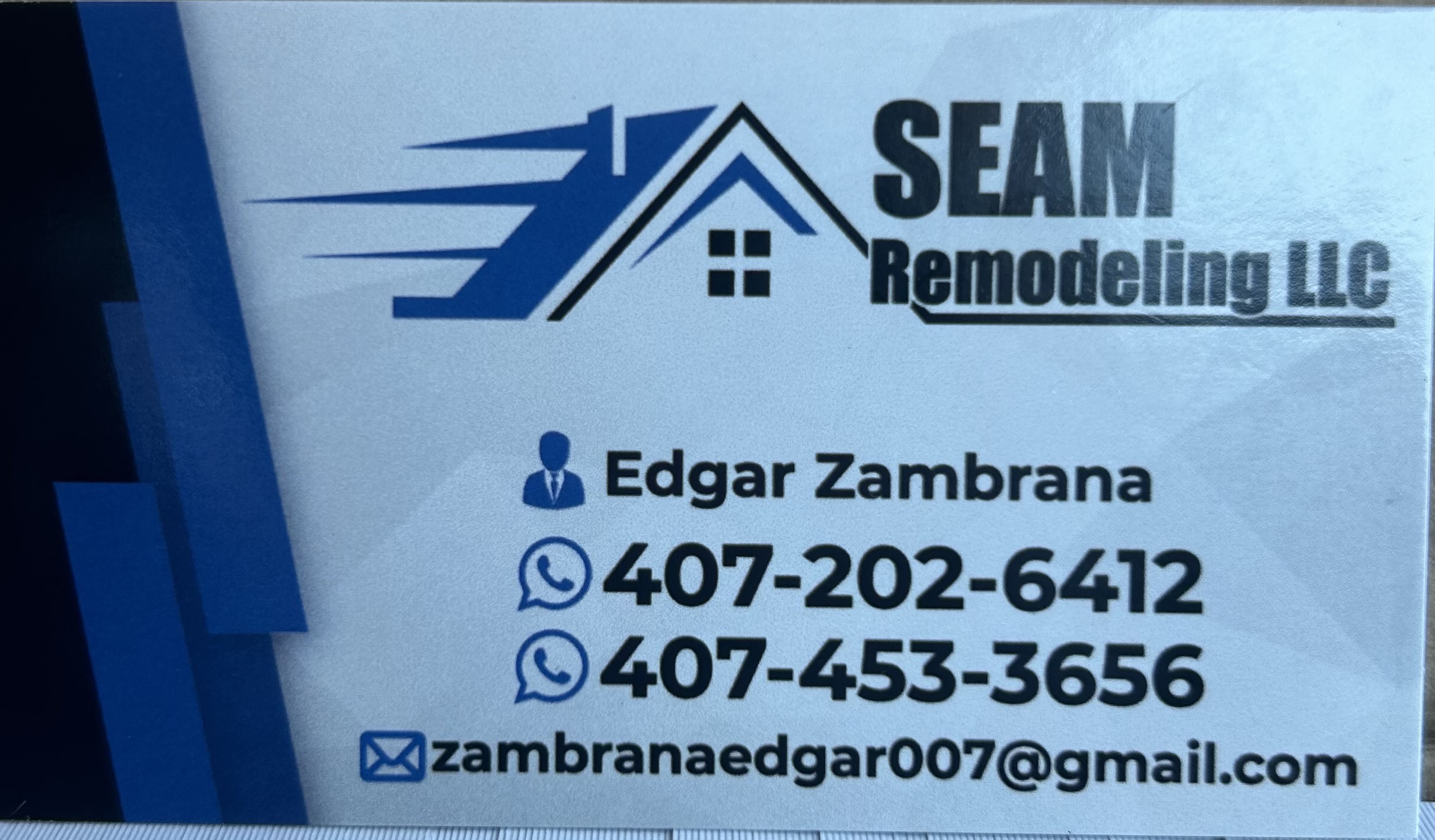 Logo for Seam Remodeling LLC