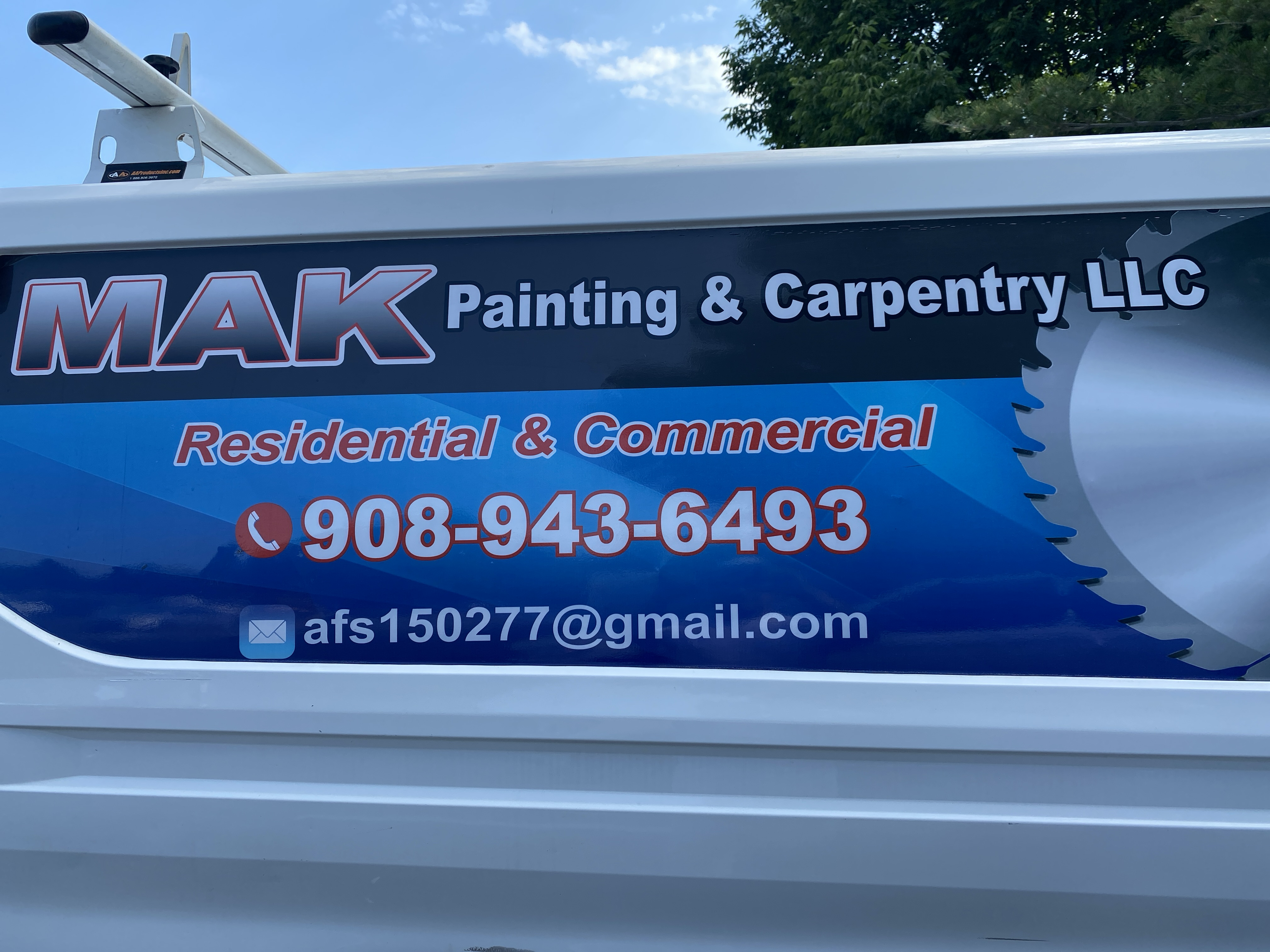 Logo for MAK Painting & Carpentry