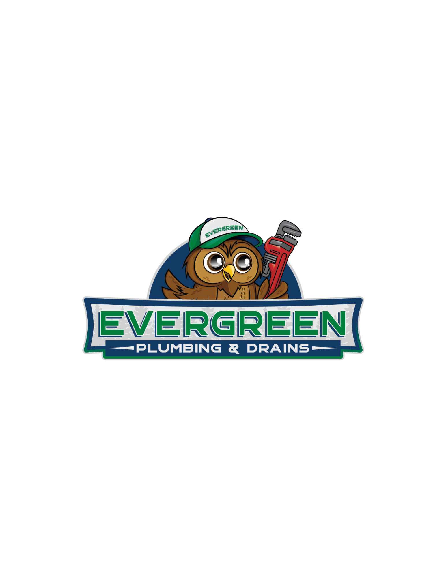 Logo for Evergreen Plumbing & Drains