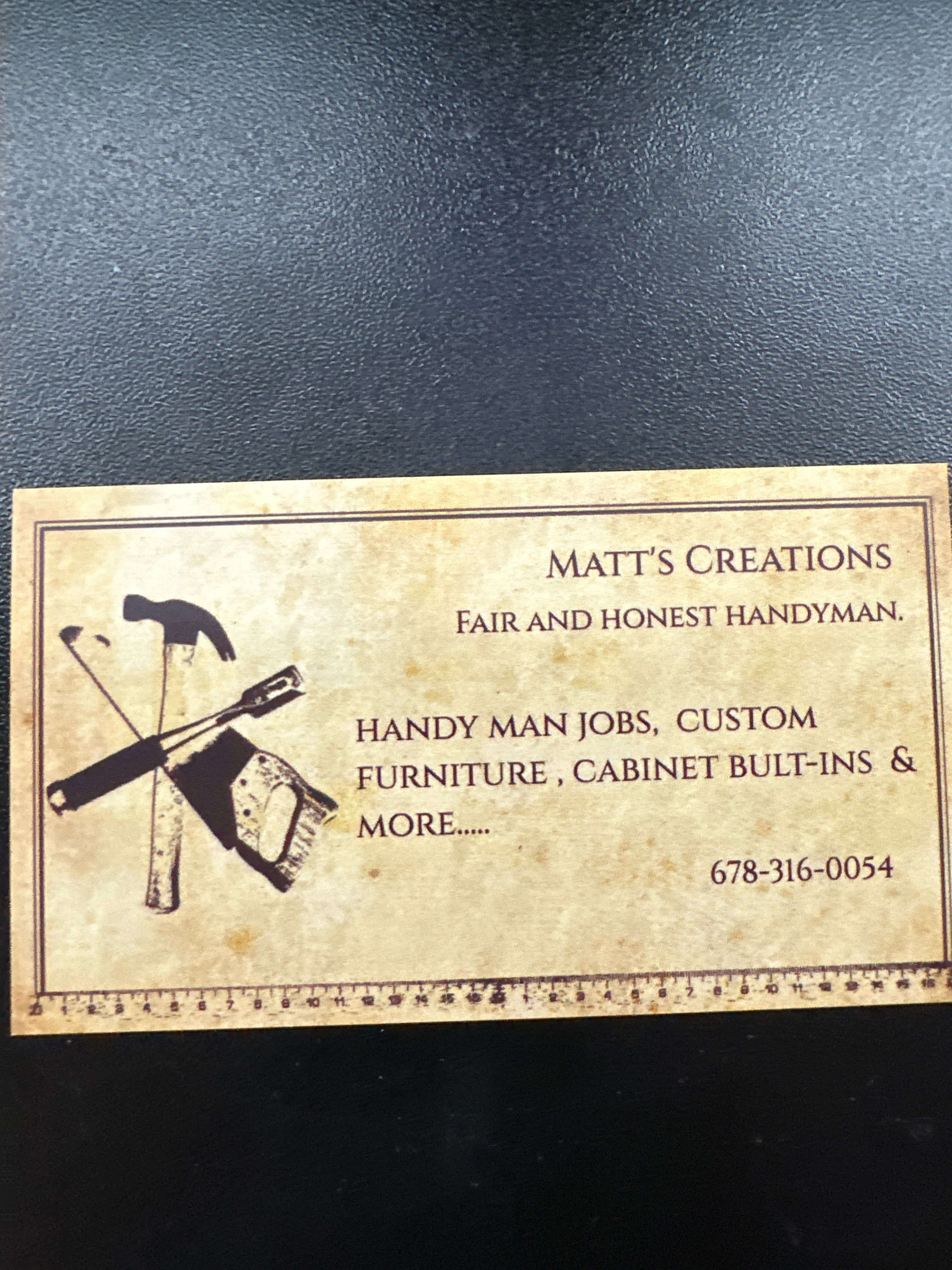 Matt’s Creations logo