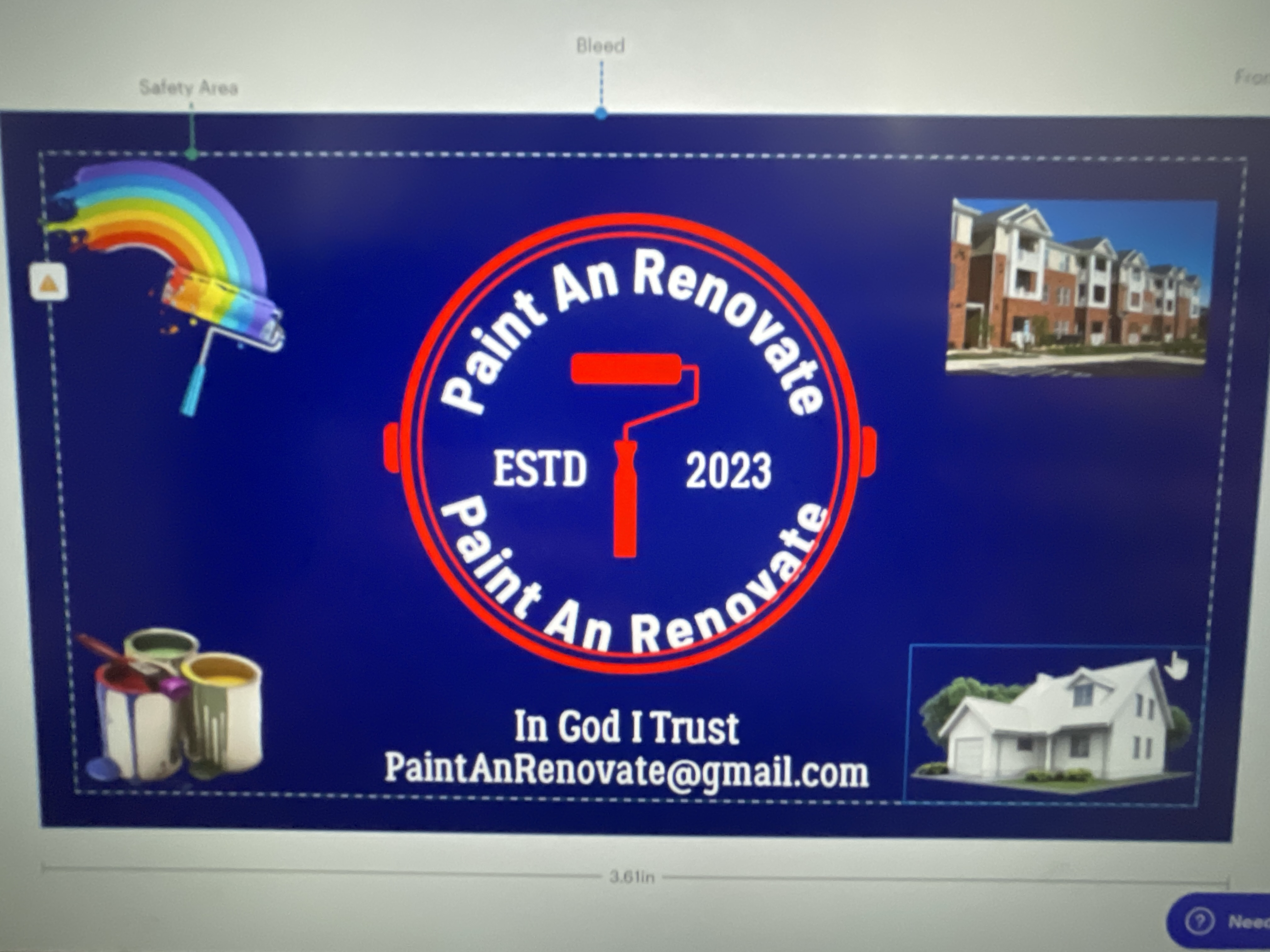 Paint an Renovate logo