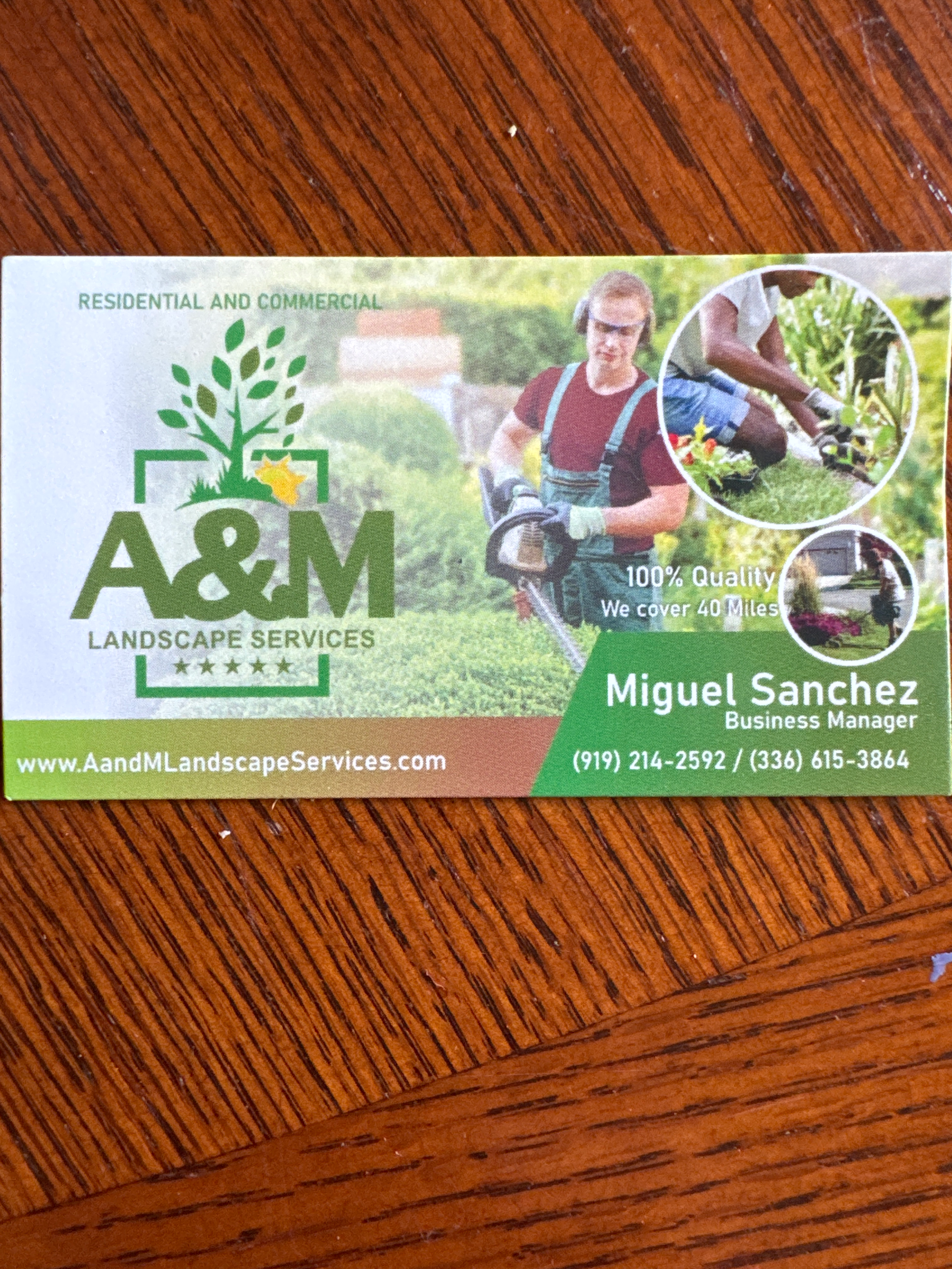 Logo for A&M Remodeling & Landscaping Services