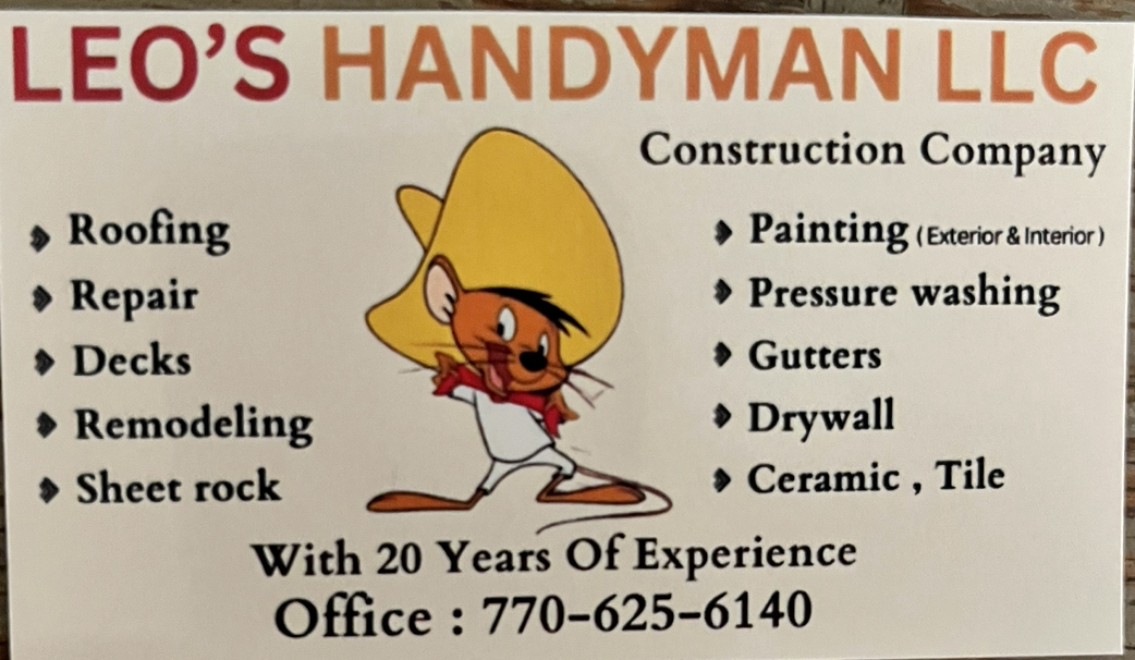 Leo's Handyman logo