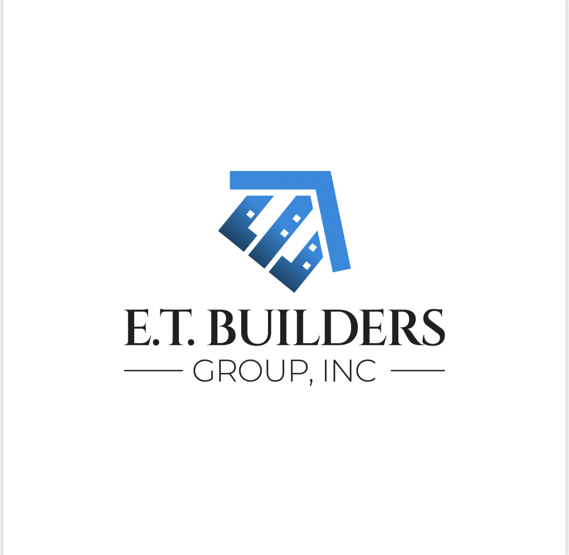 ET Builders Group Inc. logo