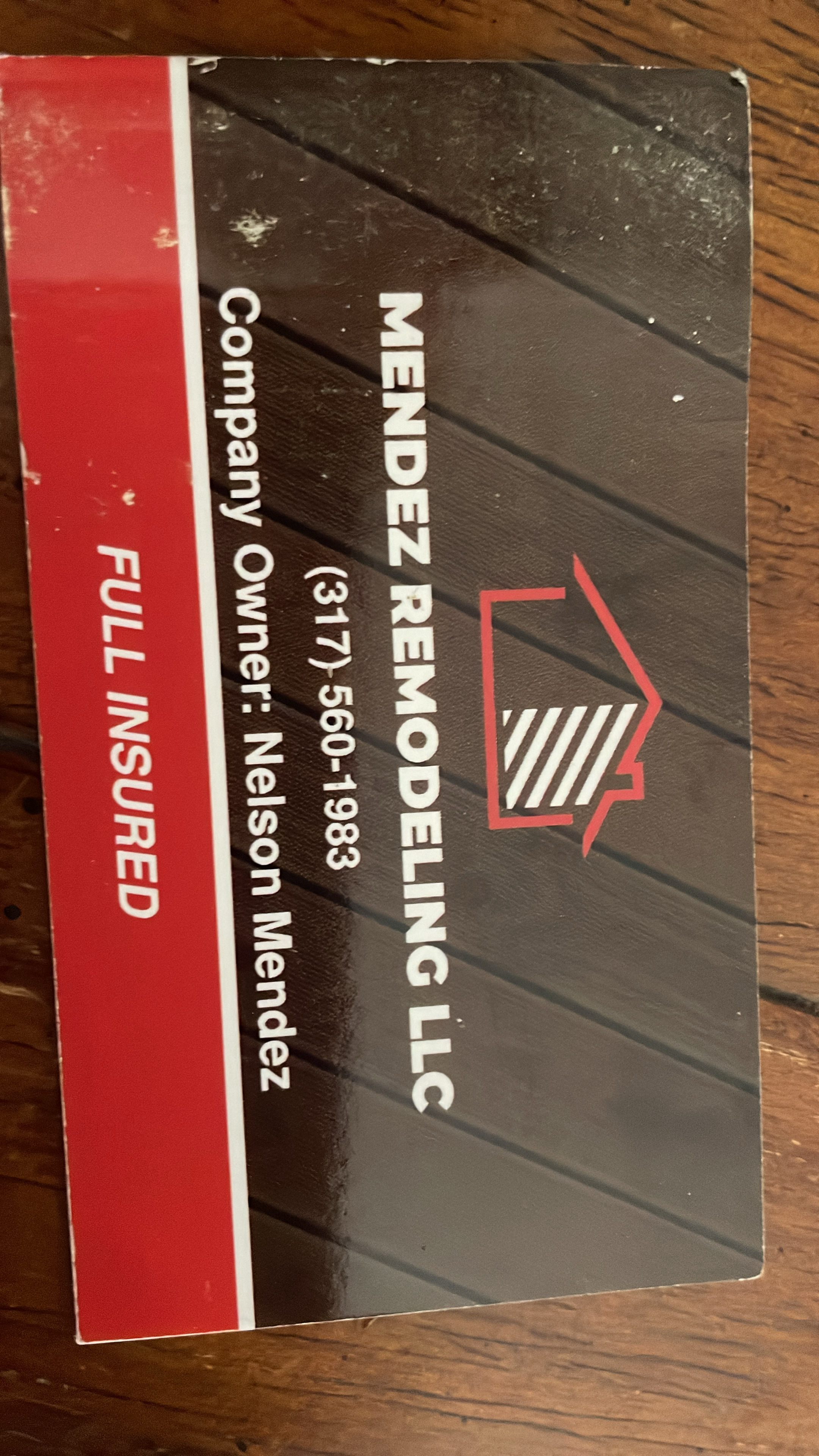 Logo for Mendez Remodeling LLC.