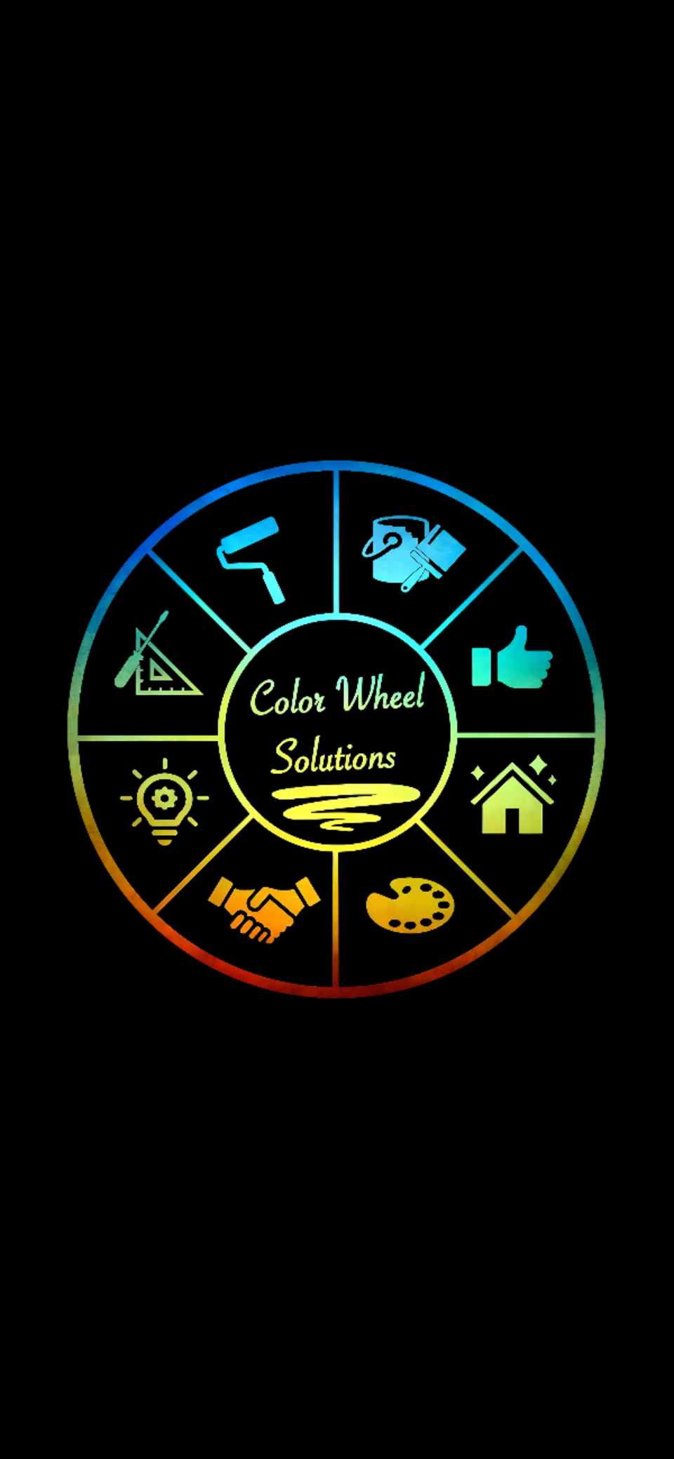 Logo for Color Wheel Solutions LLC