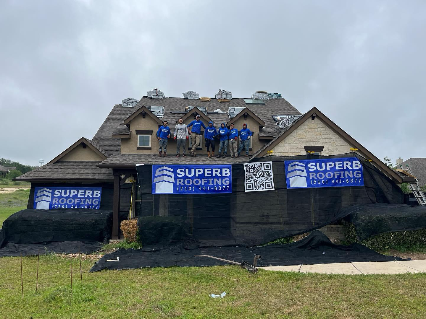 Superb Roofing and Restoration logo
