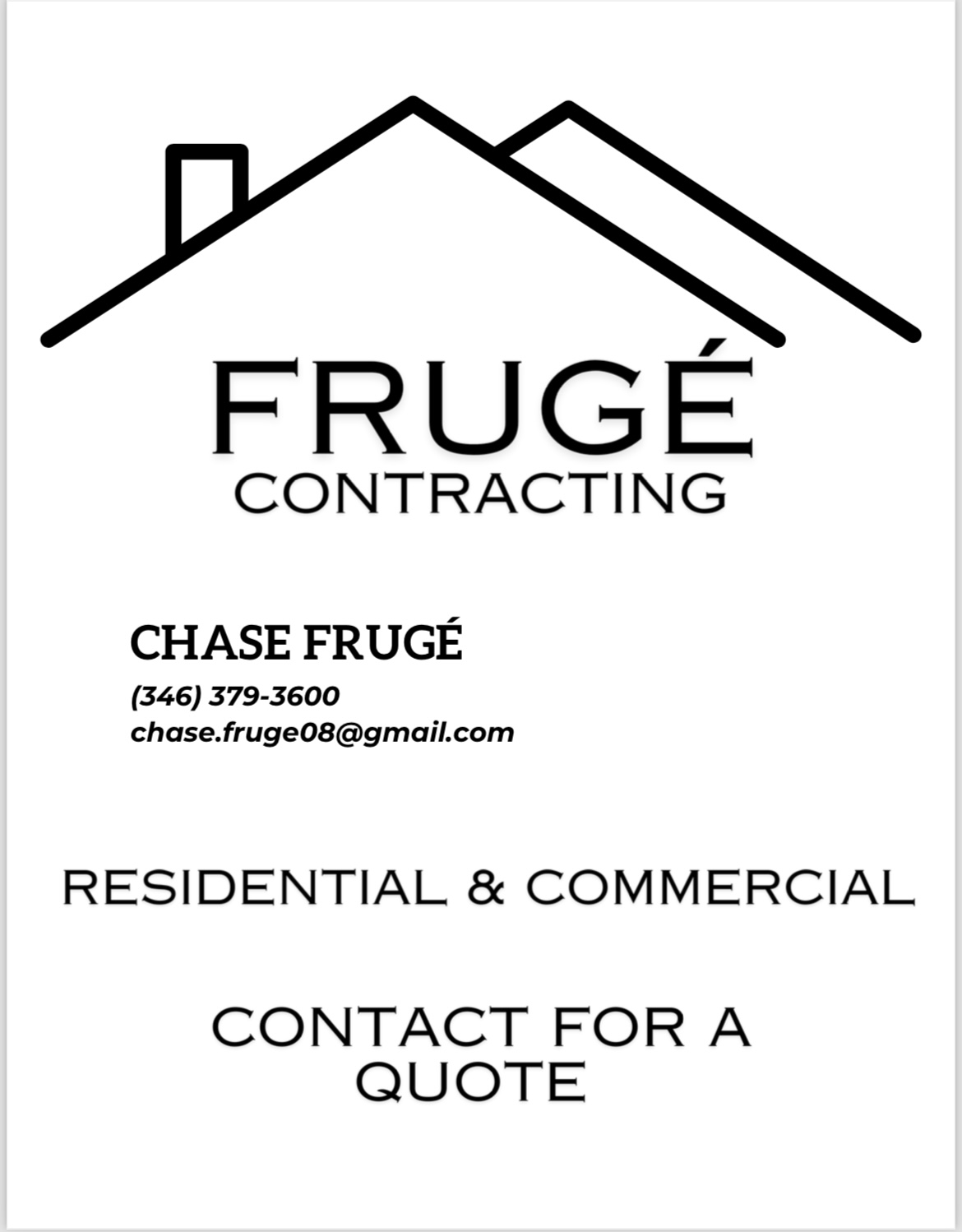 Fruge Contracting logo