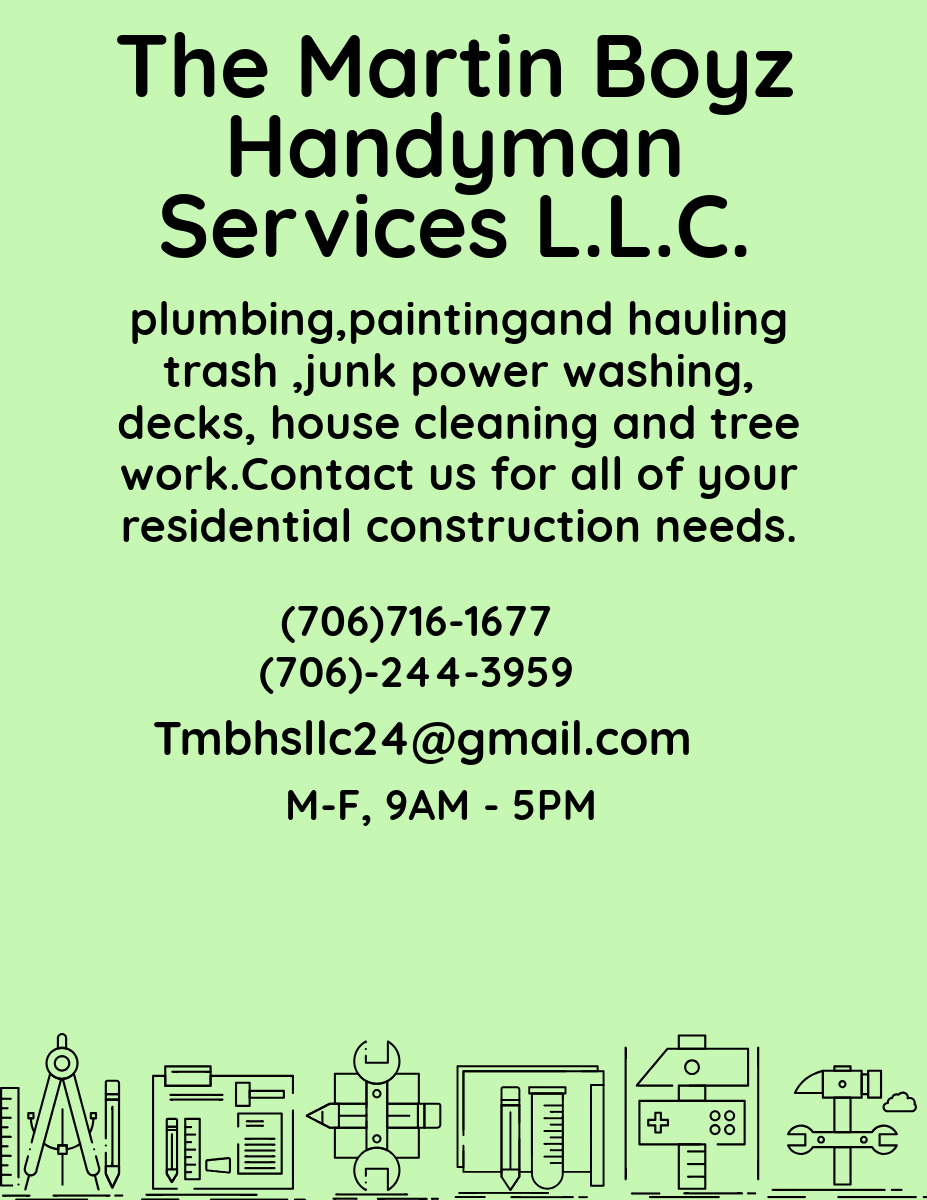 The Martin Boyz Handyman Services L.L.C. logo