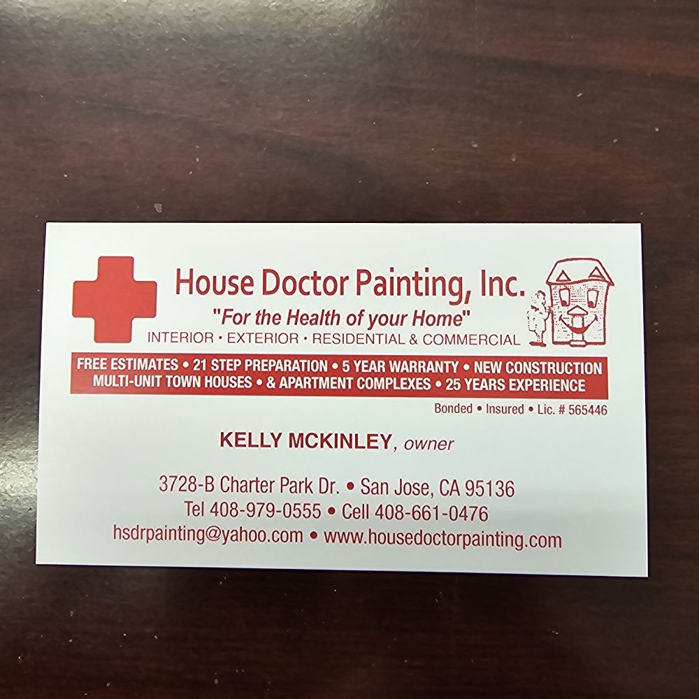 Logo for House Doctor Painting