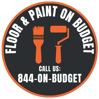 Floor and Paint on Budget logo
