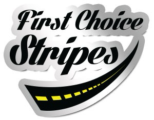 First choice stripes logo