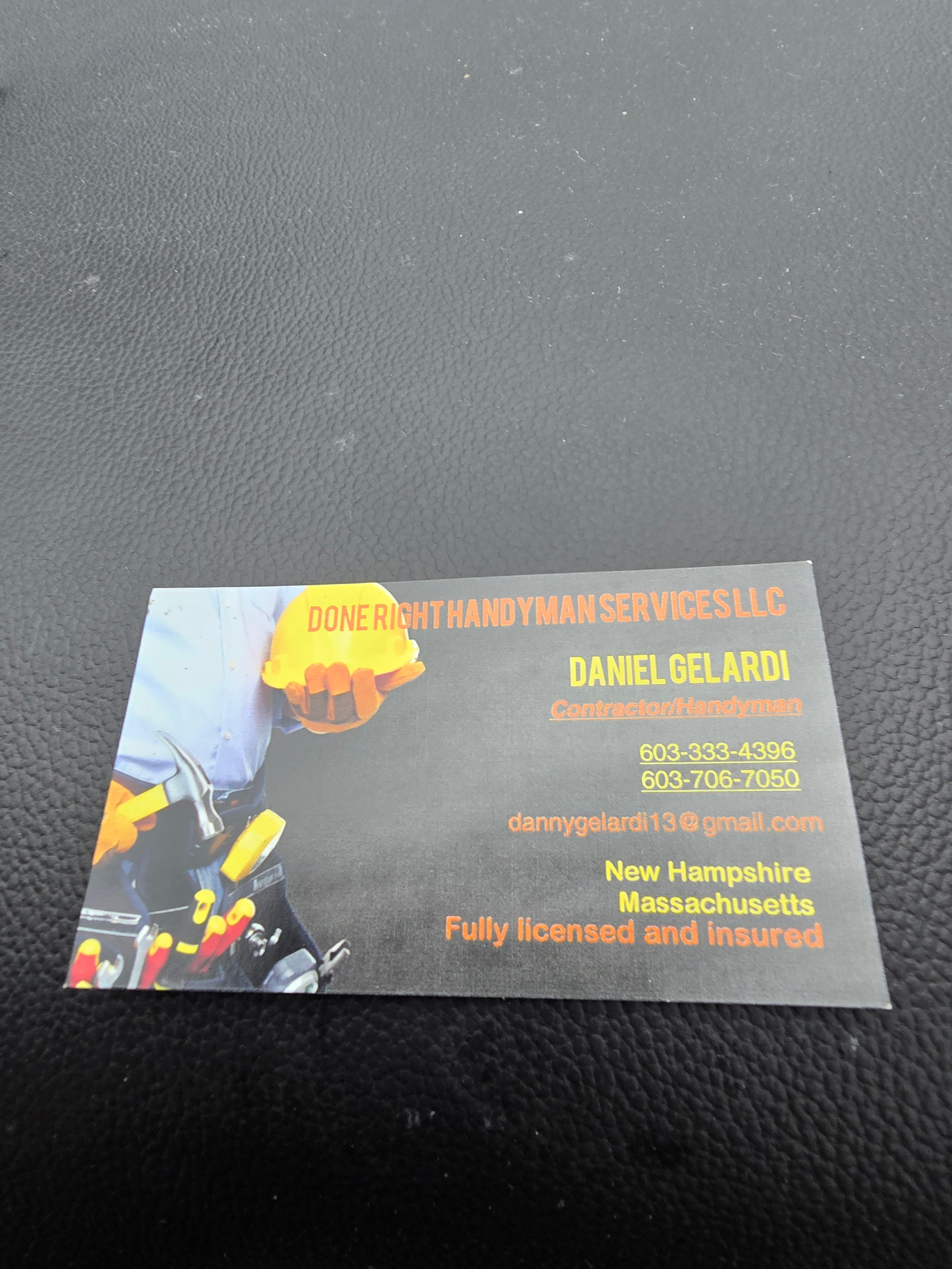 Avatar for Done Right Handyman Service