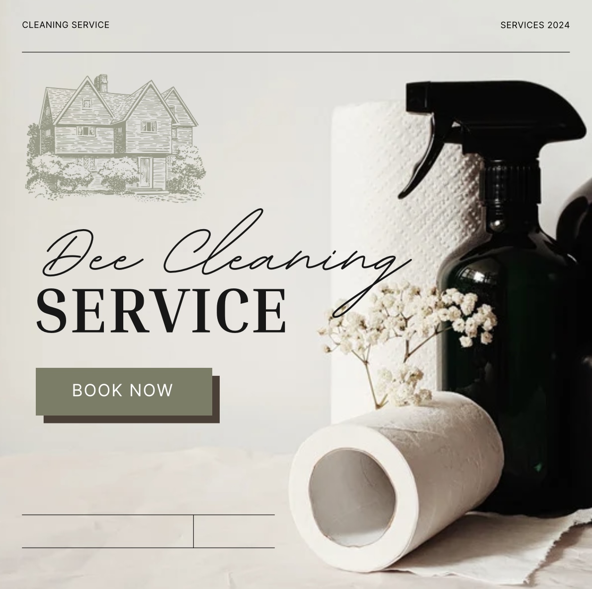 Dees Cleaning logo