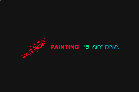 Logo for Painting is my DNA