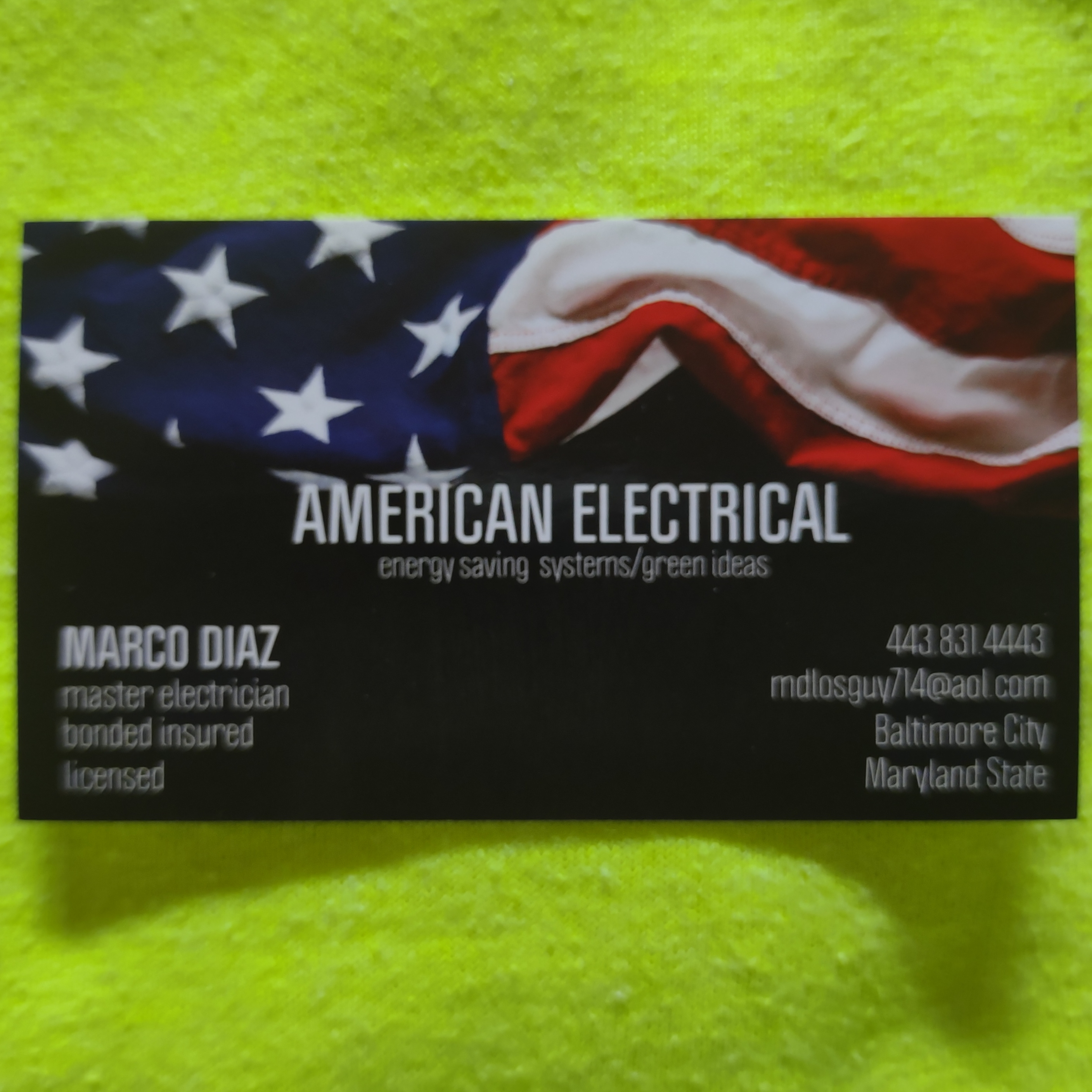 Logo for American Electrical