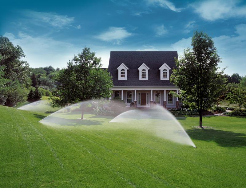 h2o pro lawn sprinklers logo