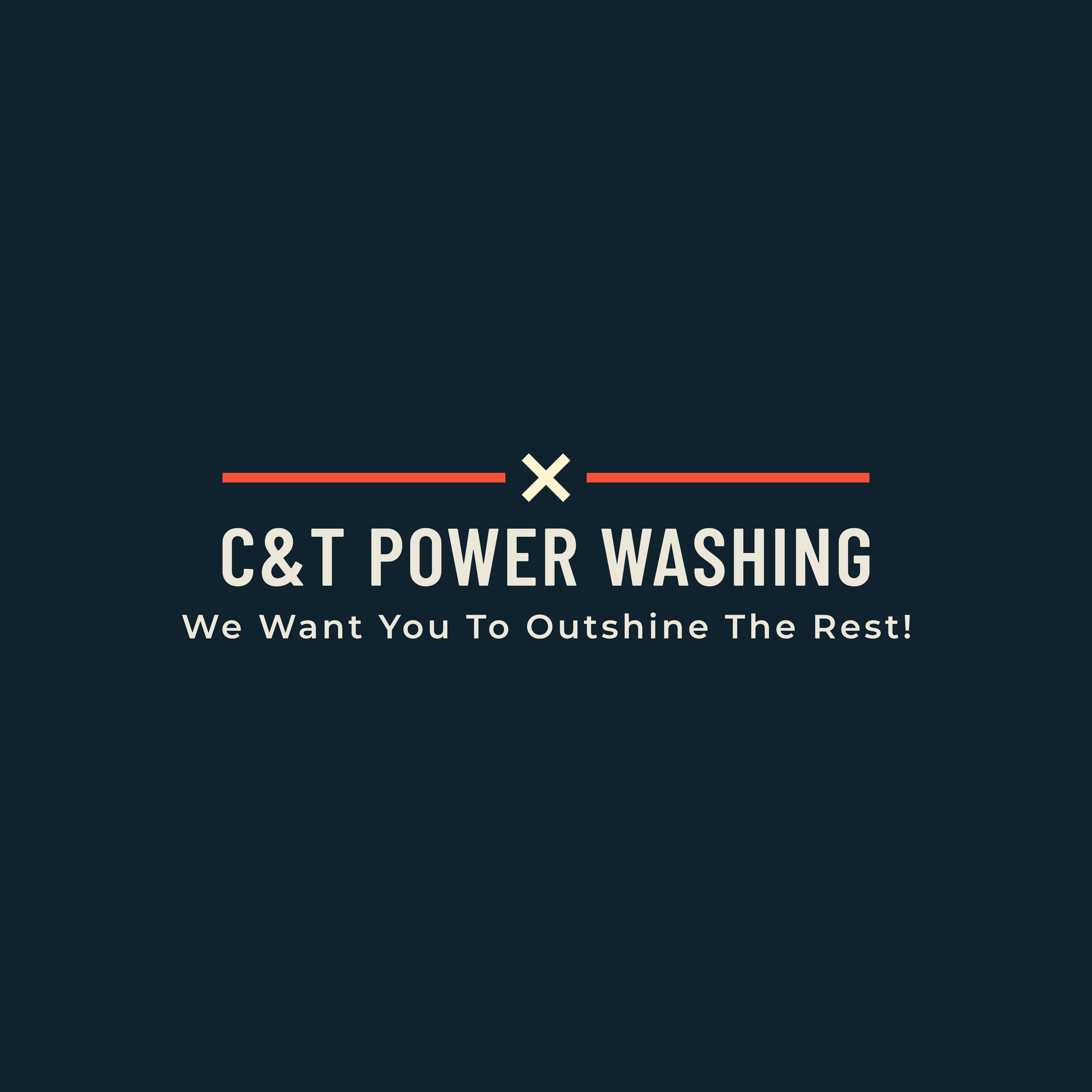 C&T Power Washing logo