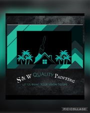 Logo for S & W INTERIOR/EXTERIOR PAINTING LLC