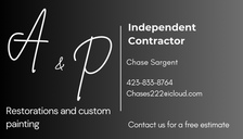 Avatar for A&P restorations and custom paintings