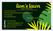 Avatar for Lion's Lawn Care Services