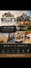 Logo for Willies Construction