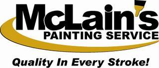 McClain's Painting Service logo