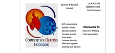 Logo for Competitive Heating and Cooling LLC