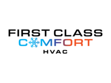Logo for FIRST CLASS COMFORT HVAC LLC