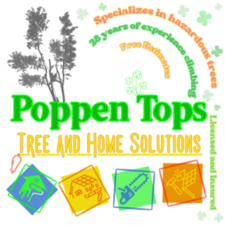 Logo for Poppen Tops Tree and Home Solutions