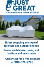 Logo for Just Great Power Washing & Shrink Wrapping