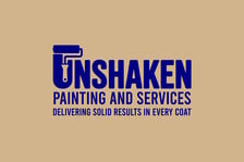 Logo for Unshaken Painting and Services LLC