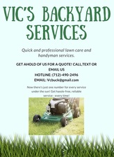 Avatar for Vic's backyard services