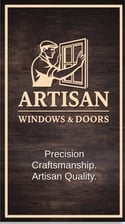 Logo for ARTISAN WINDOWS & DOORS LLC