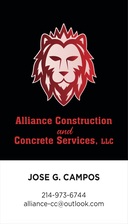 Avatar for Alliance Construction and Concrete Services