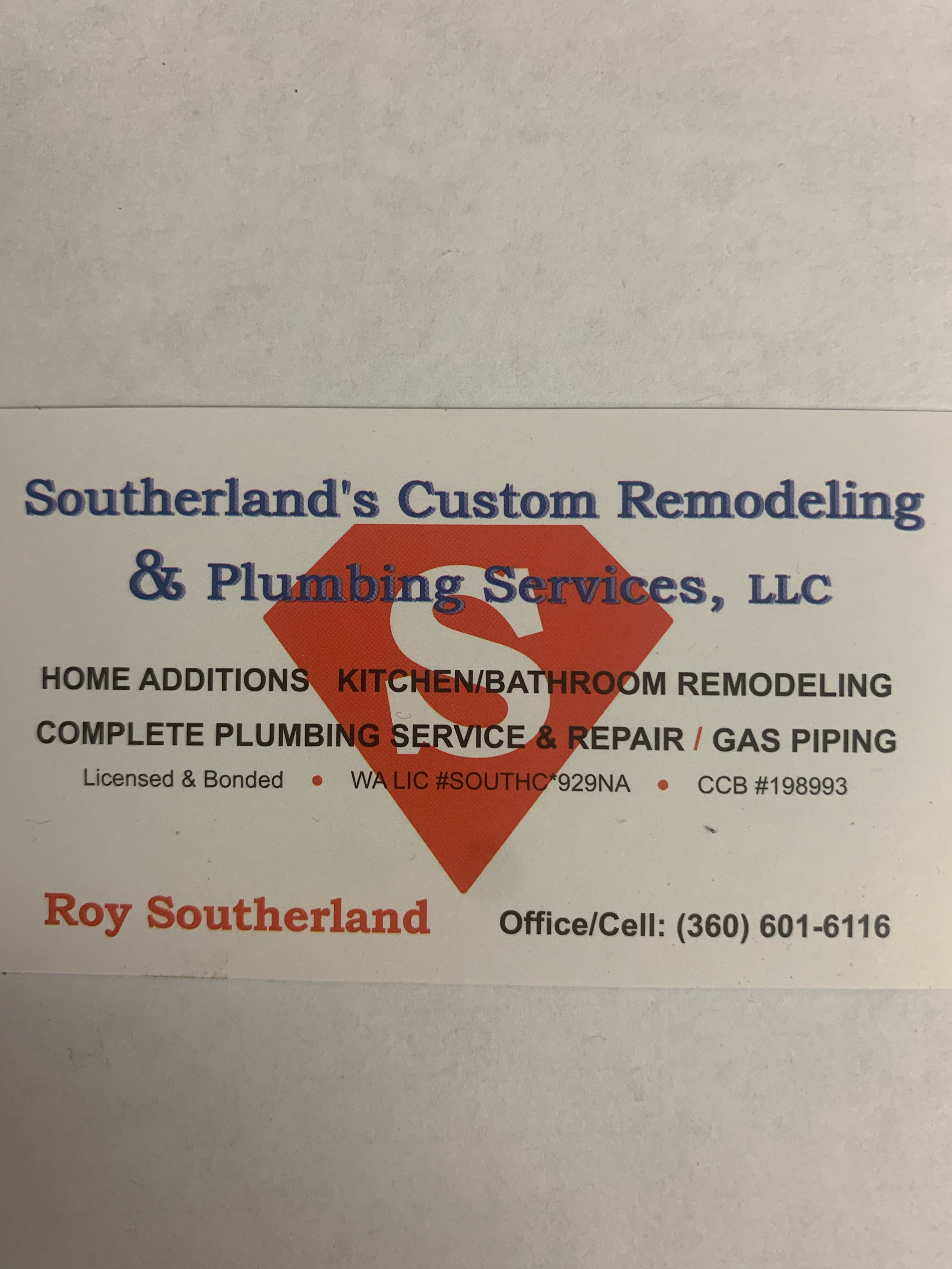 Avatar for Southerland Remodel & Plumbing Services LLC